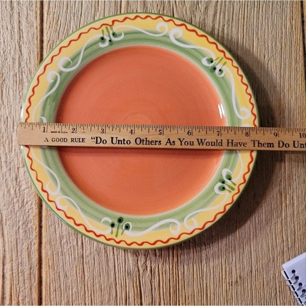 Pfaltzgraff Everyday Garden Sunrise Pattern Dinner Plate